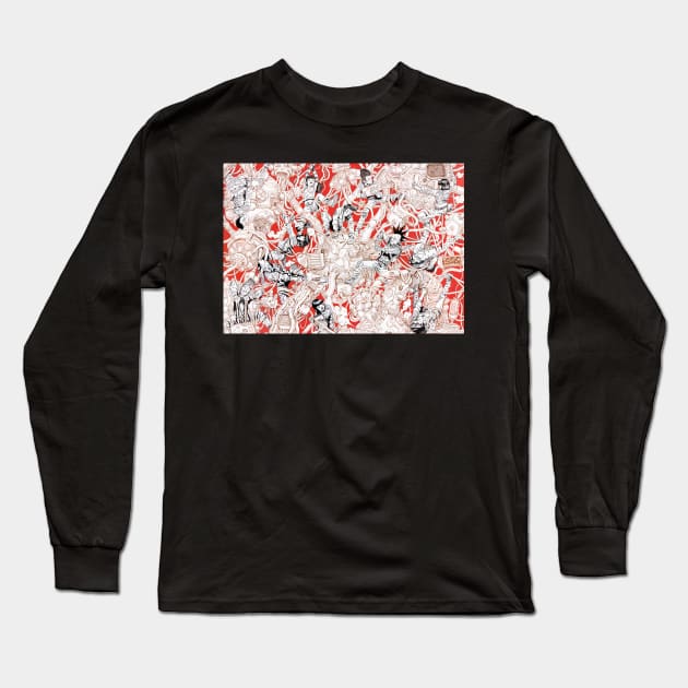 Machine Learning Long Sleeve T-Shirt by gerhardhuman